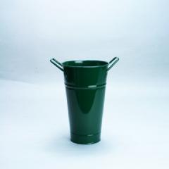 ブリキ花桶３号グリーン【お花屋さん】【店舗什器】【ディスプレイ】【卸価格販売】